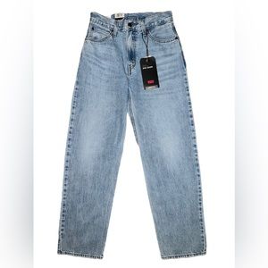Levi's Women's Premium Dad Jeans Light Wash High Rise Straight Leg Size 24